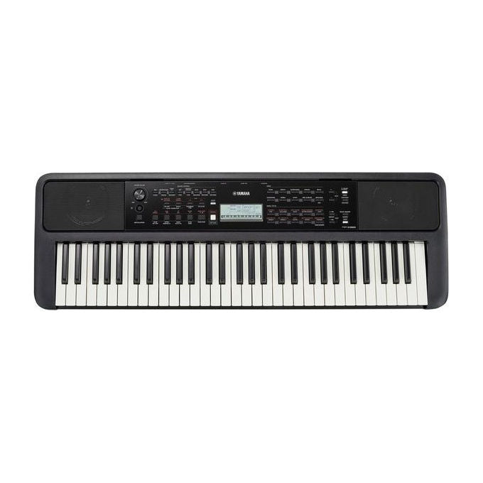 Yamaha Tastiera Portatile 61 Tasti Touch Sensitive PSR-E383 Nero