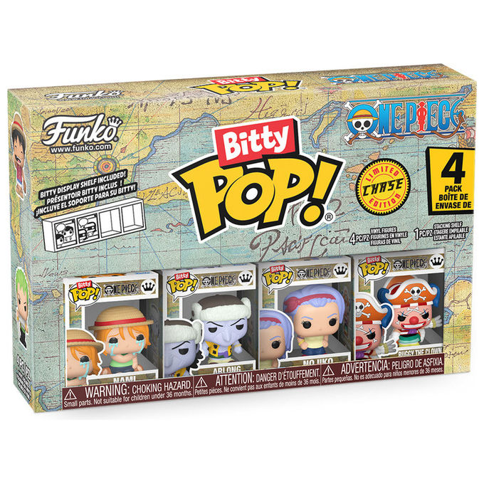 Funko One Piece Bitty Pop Figura in Vinile 4-Pack Nami