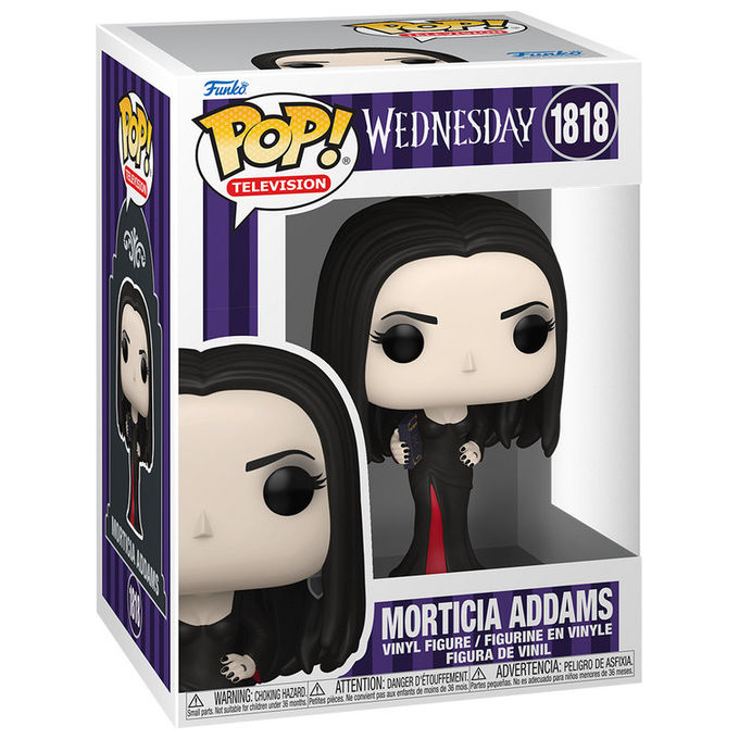 Funko Pop! Wednesday Figura in Vinile Morticia 9 cm