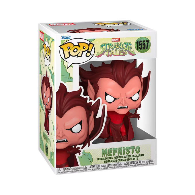 Funko Pop! Marvel Strange Tales Mephisto Bobble Head Comics PVC 11 cm