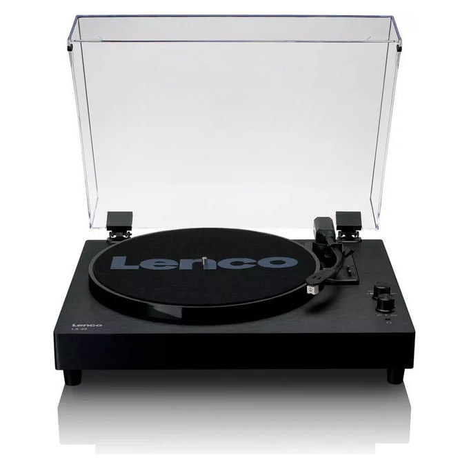 Lenco Giradischi Bluetooth Altoparlanti Integrati Nero Preamplificatore AT-3600