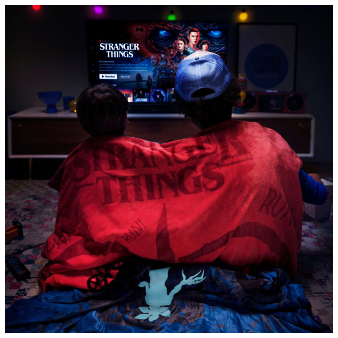 Imetec CaldoPlaid Stranger Things Plaid Riscaldabile 160x120 cm