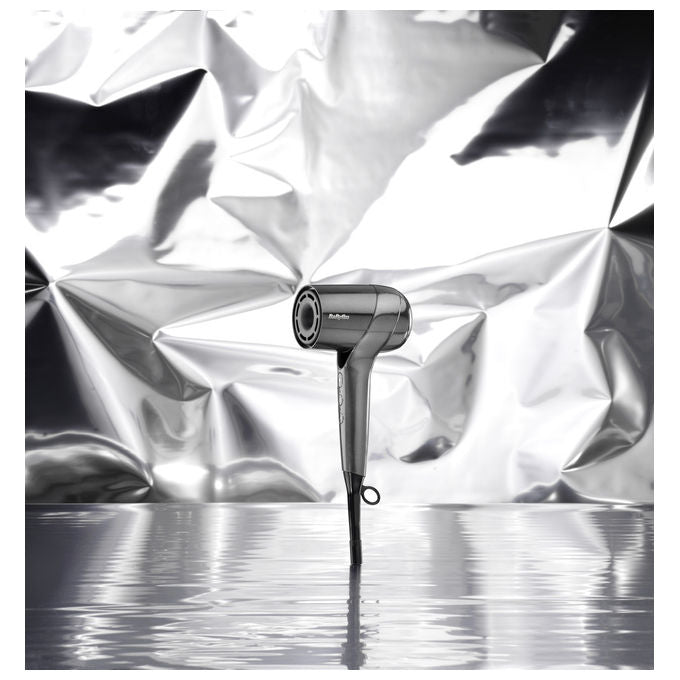 BaByliss Asciugacapelli Titanium Shine D6200DE 1600 W Acciaio