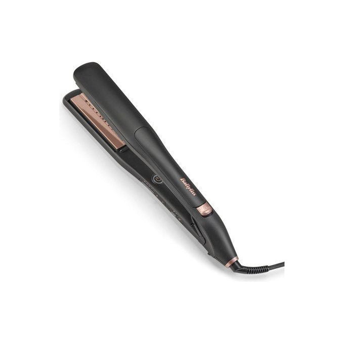 Babyliss Piastra per Capelli ST490E Titanio Temperatura Regolabile Nero