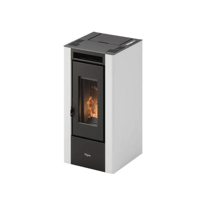 Pegaso Stufa a Pellet Elliot 6 Bianca