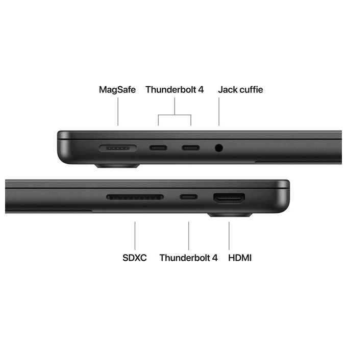 Apple MacBook Pro 14'' Chip M5 16GB 1TB SSD Nero Siderale