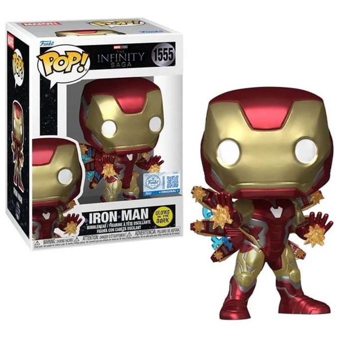 Funko Pop Iron Man Infinity Saga N° 1555 GW Glow in the Dark