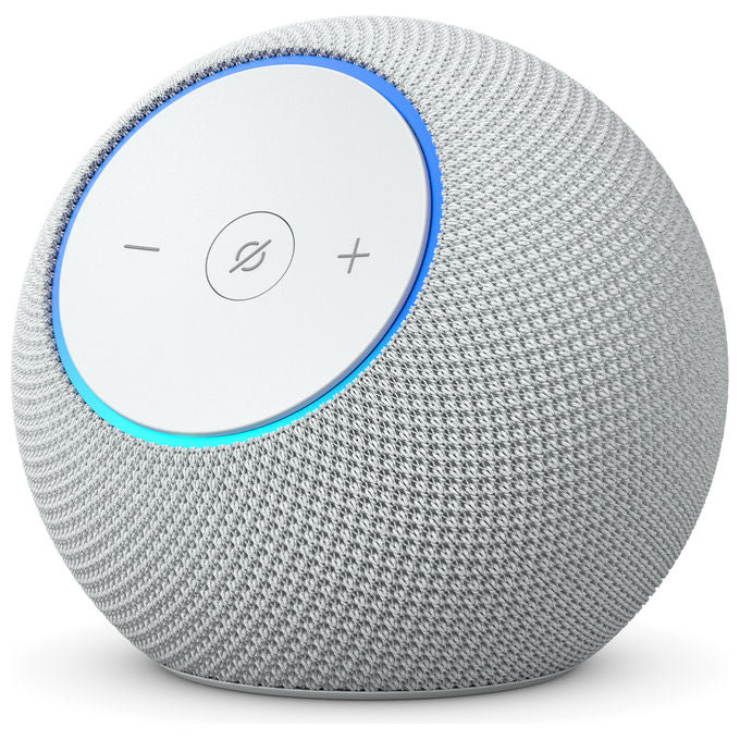 Amazon Echo Dot Max Altoparlante Alexa con audio avvolgente Hub integrato Bianco ghiaccio