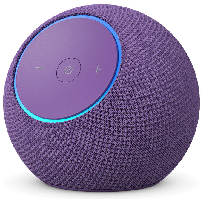 Amazon Echo Dot Max Altoparlante Alexa Audio Avvolgente Hub Casa Intelligente Ametista
