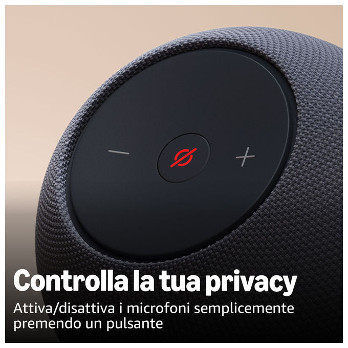 Amazon Echo Dot Max Altoparlante Alexa Audio Avvolgente Hub Casa Intelligente Ametista