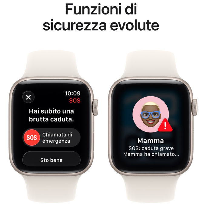 Apple Watch SE 3 GPS + Cellular 44mm Cassa in Alluminio Galassia