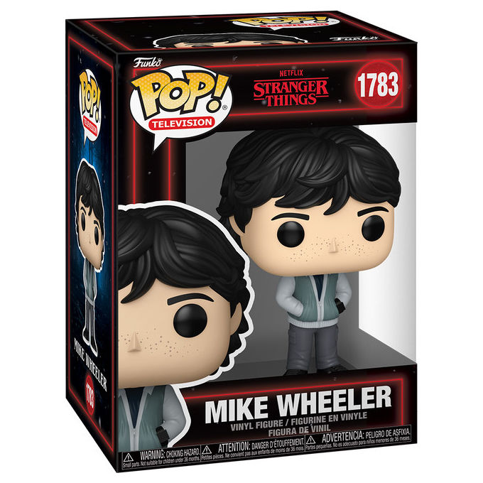 Funko Pop! Television Stranger Things Mike Wheeler Bobble Head Vinile Altezza 11 cm