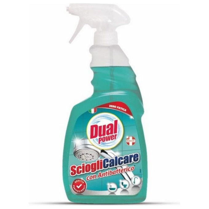 Dual Power Detergente Spray Anticalcare Antibatterico 750 ml