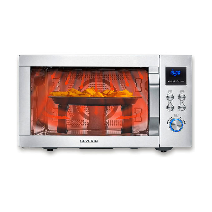 Severin Forno a Microonde Combinato 25 Litri 900 W Argento MW 7918