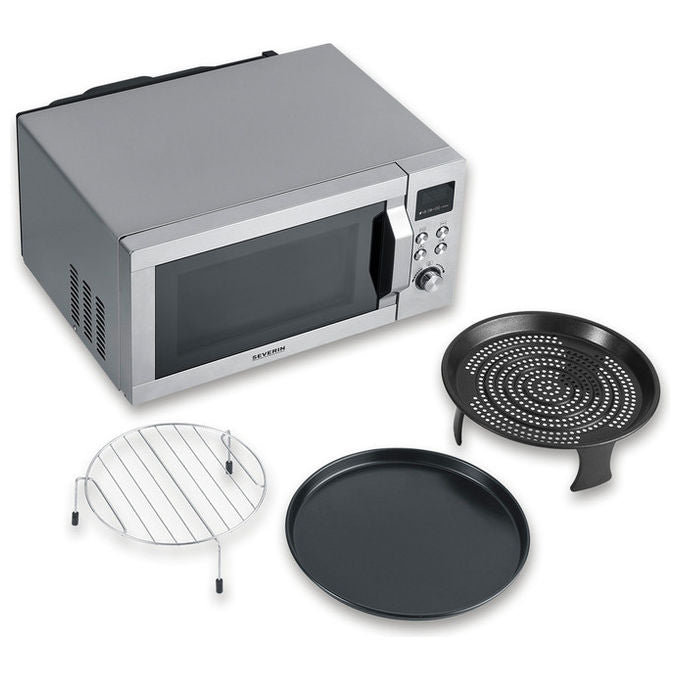 Severin Forno a Microonde Combinato 25 Litri 900 W Argento MW 7918