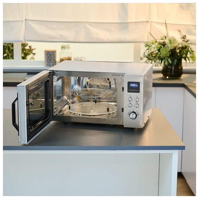 Severin Forno a Microonde Combinato 25 Litri 900 W Argento MW 7918