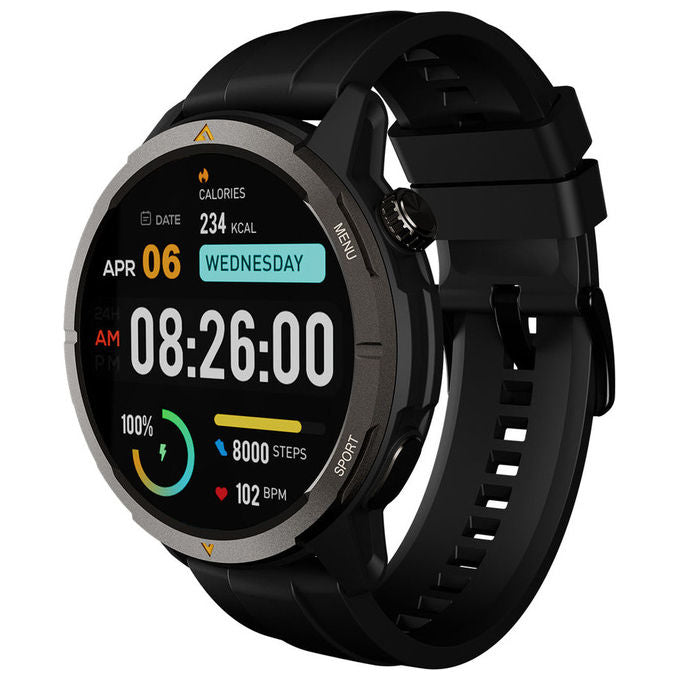 Agm Legion Smartwatch Amoled 1.43 Pollici Gps Cardiofrequenzimetro Nero