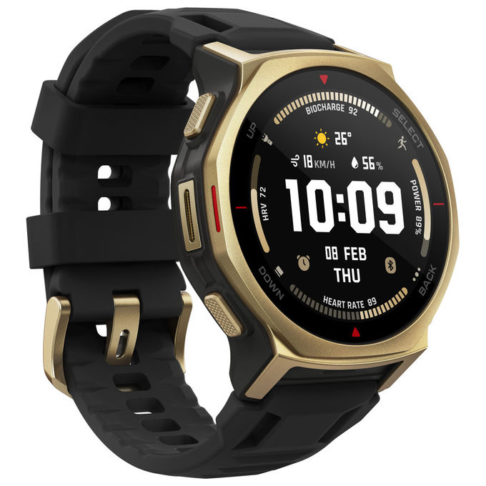 Amazfit T-Rex 3 Pro Smartwatch 44mm Oro Nero