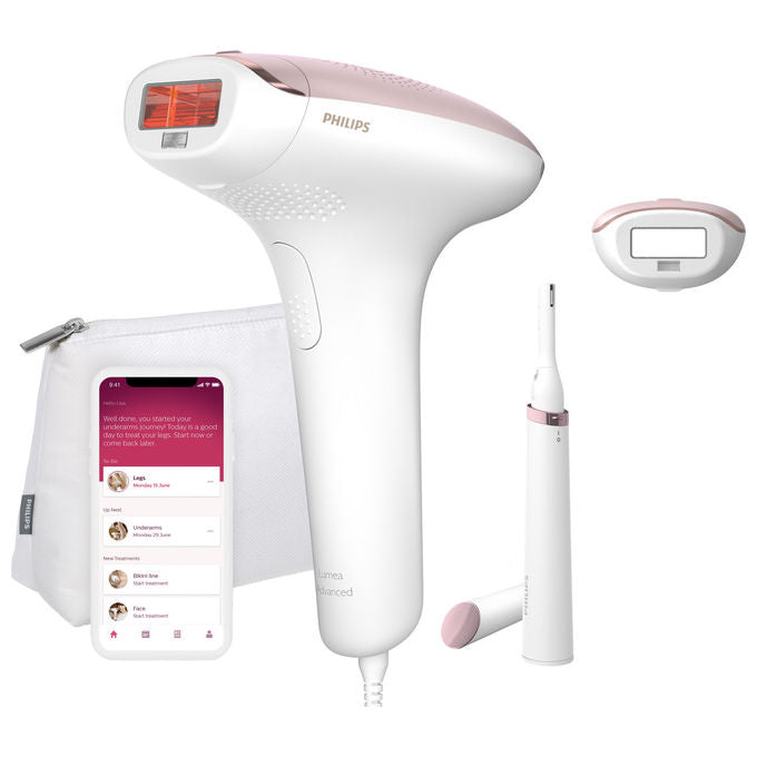 Philips Lumea Advanced 7000 Epilatore a Luce Pulsata IPL BRI920-00 Con Rifinitore e Accessorio Corpo