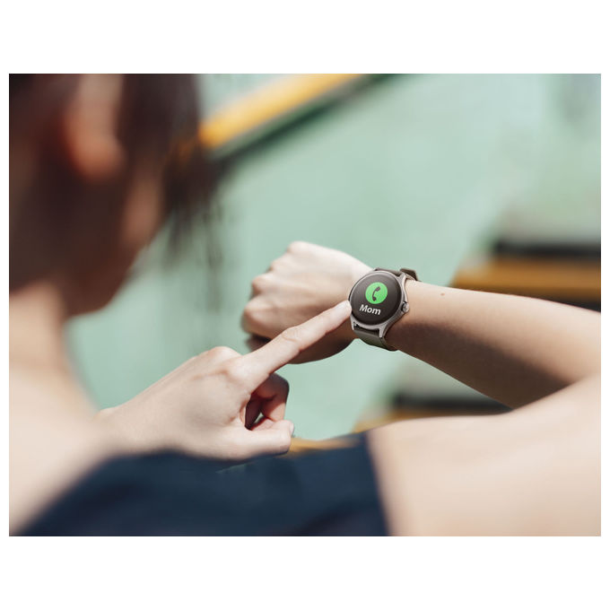Cellularline Ion Pro Smartwatch Rotondo Display TFT 1.38'' Monitoraggio Salute Nero