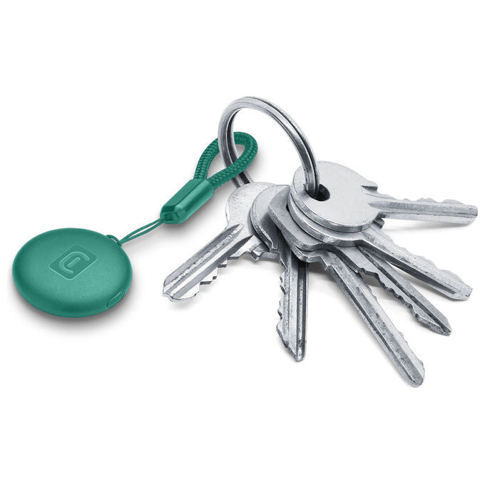 Cellularline Tracy Tag Localizzatore Oggetti Compatibile con Apple Find My Verde