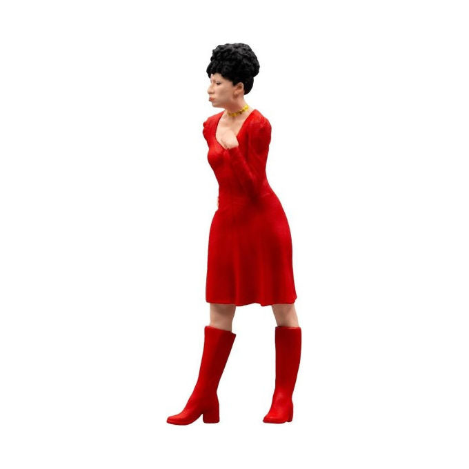 Infinite Statue Fantozzi La Signorina Silvani Statuetta da Collezione Rosso Plastica 10.5 cm