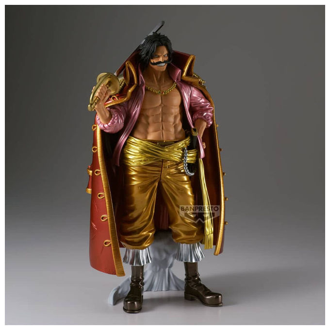 Banpresto Gol D. Roger The Metallic Statua Premium One Piece 30 cm PVC