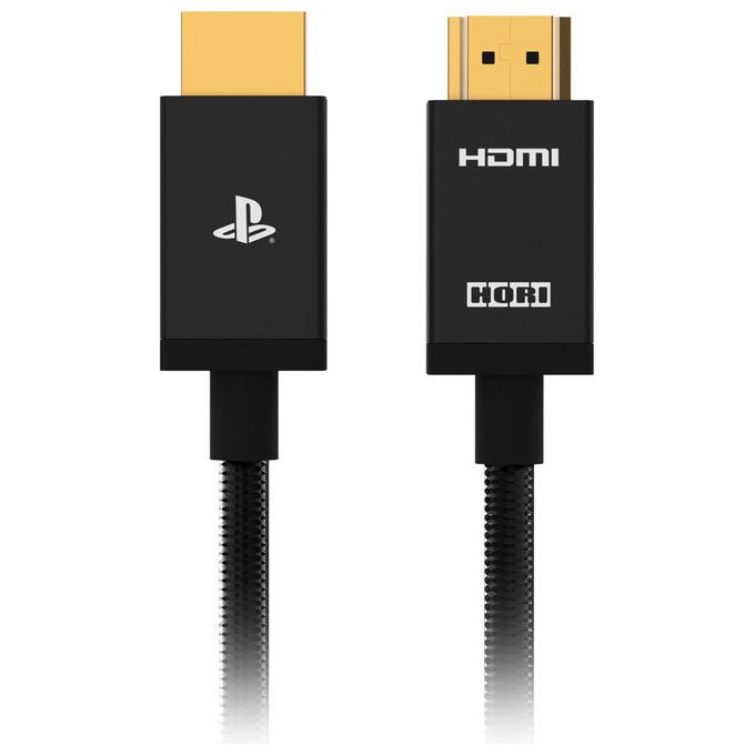 Hori, Cavo HDMI Ultra High Speed, 2.1, 8K 60Hz, 4K 120Hz, 2 m, Nero, Licenza Ufficiale Sony - Yeppon