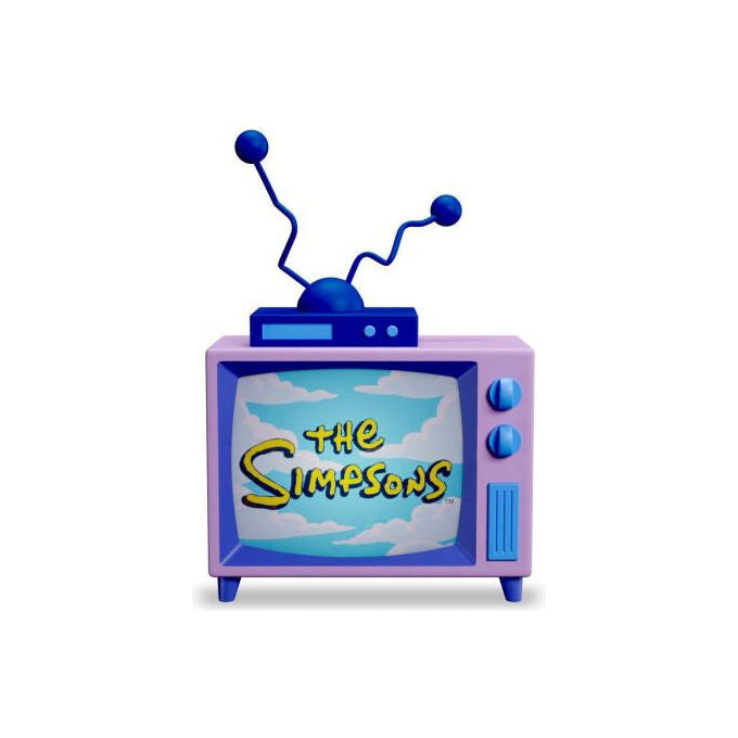 Gruppo Erik Lampada Tv The Simpsons Pvc E Abs Illuminazione Regolabile Antenne Modellabili