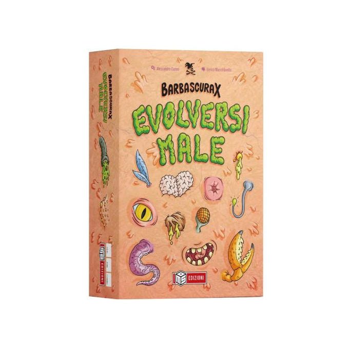Ms Edizioni Barbascura X Evolversi Male Gioco da Tavolo 2-5 Giocatori 16+