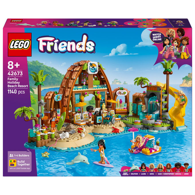 Lego Vacanza al Beach Resort Set costruzioni 1140 pezzi Per bambini da 8 anni