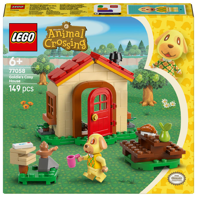 Lego La Casetta di Dora Animal Crossing Set di Costruzione con 149 Pezzi