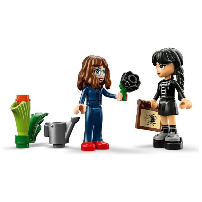 Lego Fiore di Dalia Nera Set da Costruzione Include Minifigure Mercoledì Addams