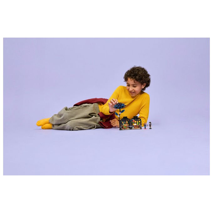 Lego Fiore di Dalia Nera Set da Costruzione Include Minifigure Mercoledì Addams