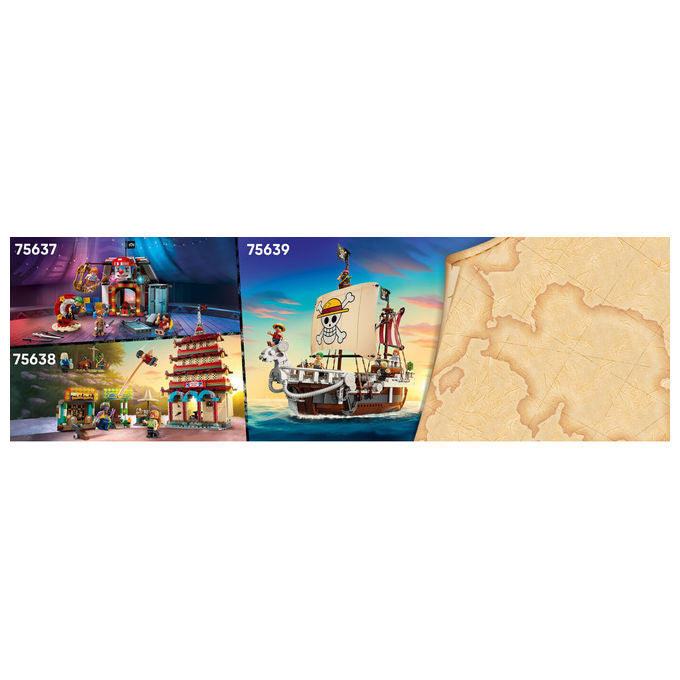 Lego La Capanna del Villaggio Foosha Set da costruzione One Piece 299 Pezzi