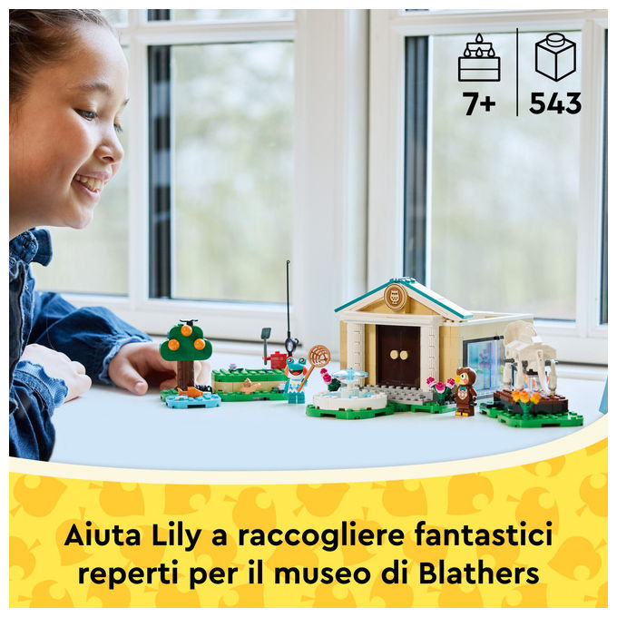LEGO La Collezione del Museo di Blatero Set di Costruzione 543 Pezzi Animal Crossing