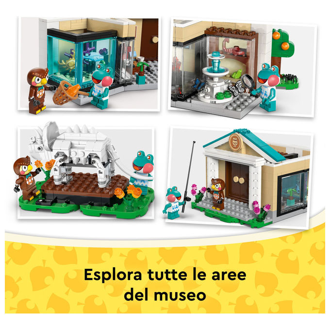 LEGO La Collezione del Museo di Blatero Set di Costruzione 543 Pezzi Animal Crossing
