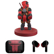 Exquisite Gaming Cuffie Wireless Deadpool Marvel Bluetooth 5.3 Multicolore