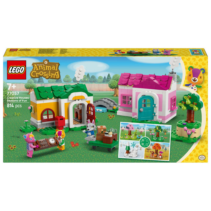 Lego Case Creative Le Quattro Stagioni Set Costruzioni con Minifigure 814 Pezzi