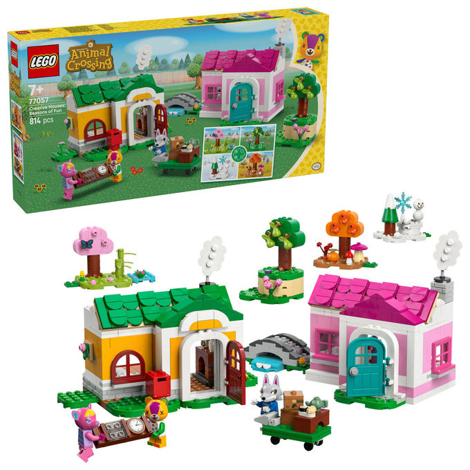 Lego Case Creative Le Quattro Stagioni Set Costruzioni con Minifigure 814 Pezzi