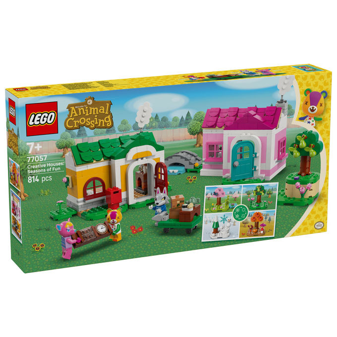 Lego Case Creative Le Quattro Stagioni Set Costruzioni con Minifigure 814 Pezzi