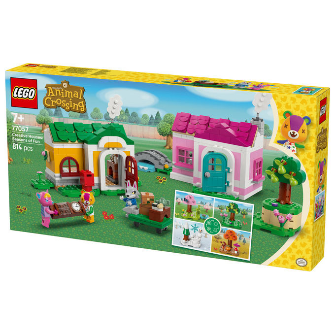 Lego Case Creative Le Quattro Stagioni Set Costruzioni con Minifigure 814 Pezzi