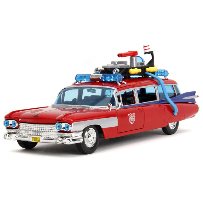 Jada Toys Ecto-1 Die-Cast Scala 1:24 Ghostbusters Veicolo Film