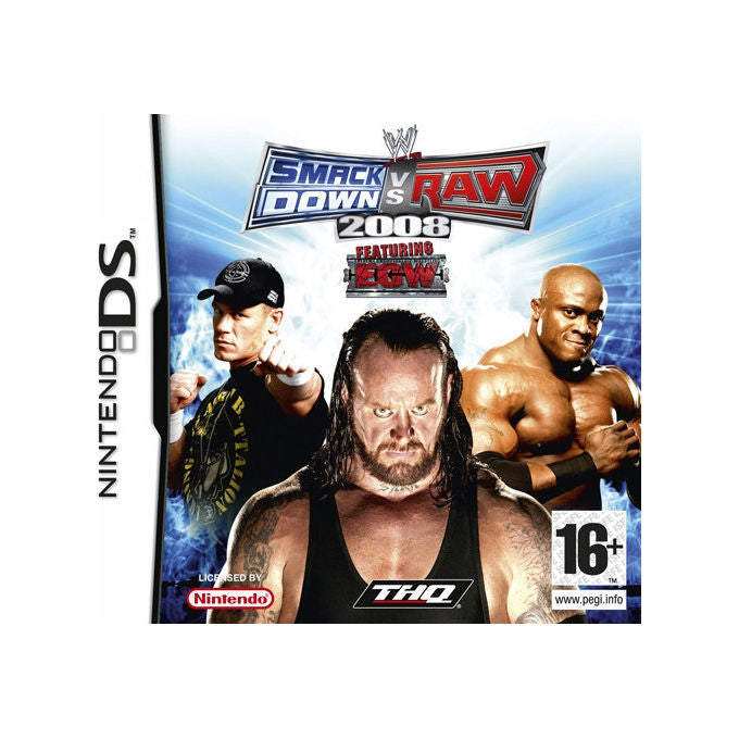 Thq Wwe Smackdown Vs Raw 2008 Ita Nintendo Ds