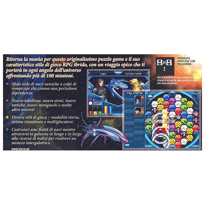 Halifax Puzzle Quest Galactrix Standard Ita Nintendo Ds