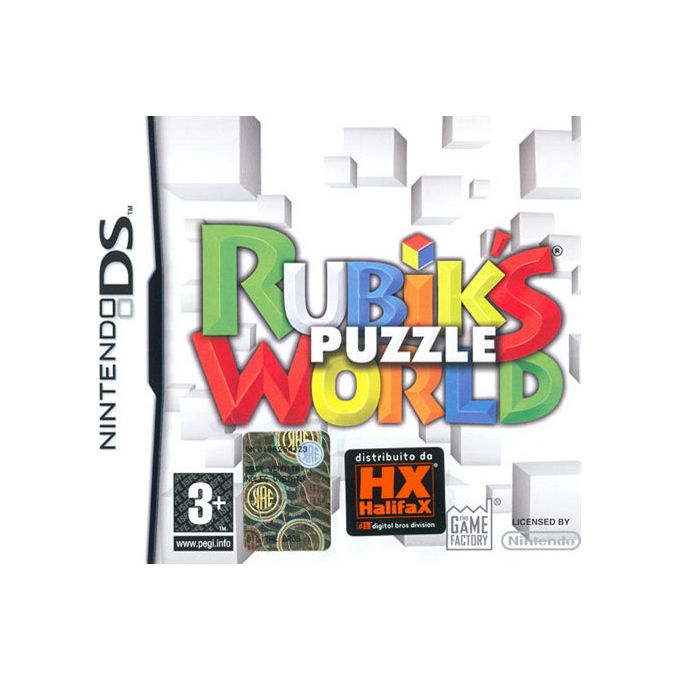 Halifax Rubriks Puzzle World Gioco Nintendo DS