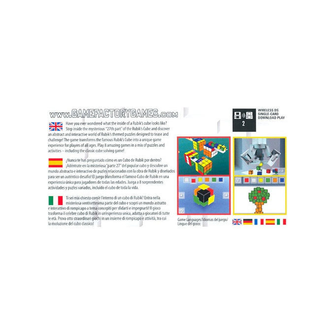 Halifax Rubriks Puzzle World Gioco Nintendo DS