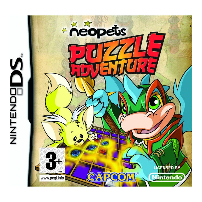 Capcom Neopets Puzzle Adventure Videogioco Nintendo DS