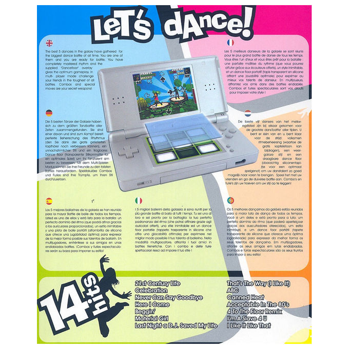 Newave Italia Dance Floor Standard Gioco Musicale per Nintendo DS