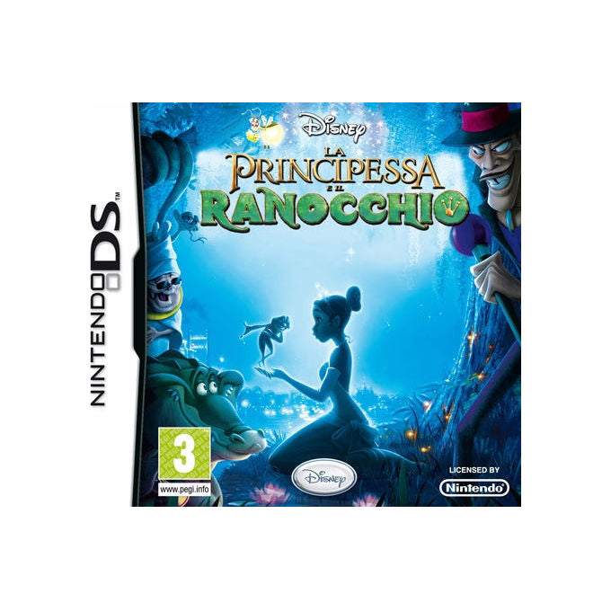 Disney La Principessa e il Ranocchio Videogioco Nintendo DS Ufficiale in Italiano